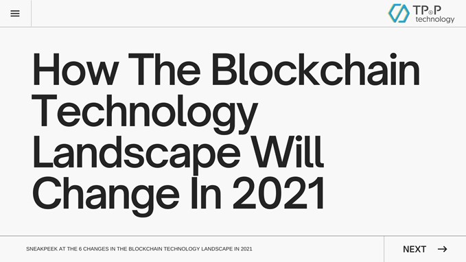 How the blockchain technology landscape will change in 2021