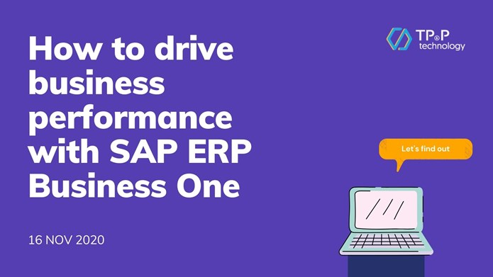 how to drive business performance with sap erp business one